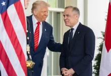 مارک کارنی و دونالد ترامپ