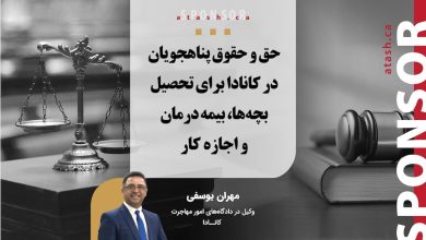 حق و حقوق پناهجویان در کانادا برای تحصیل بچه‌ها، بیمه درمان و اجازه کار