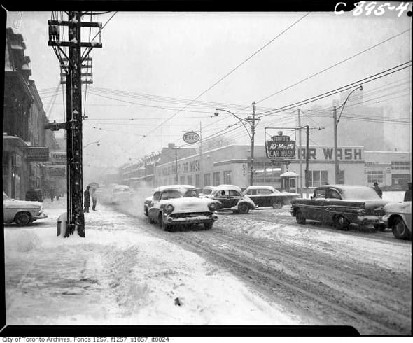 Near King and John streets, 1961