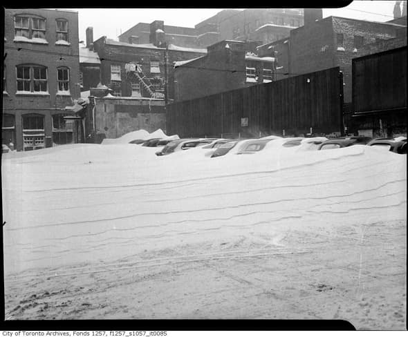 Good luck digging out, 1944