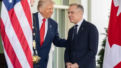 مارک کارنی و دونالد ترامپ