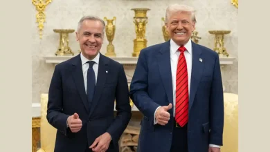 مارک کارنی و دونالد ترامپ