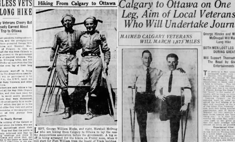 سفر باورنکردنی دو مجروح جنگ جهانی