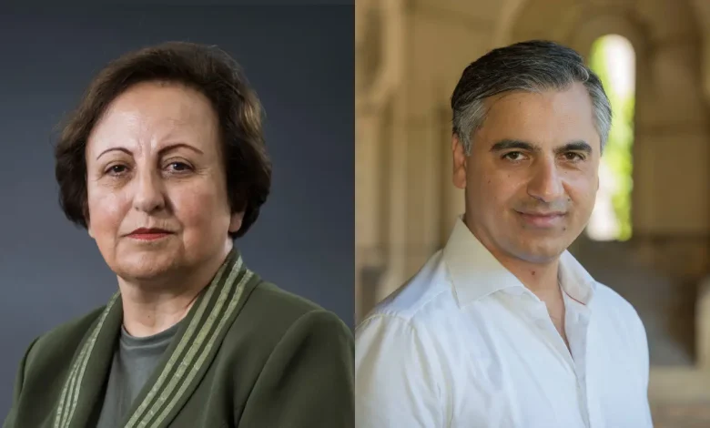 شیرین عبادی و پیام اخوان