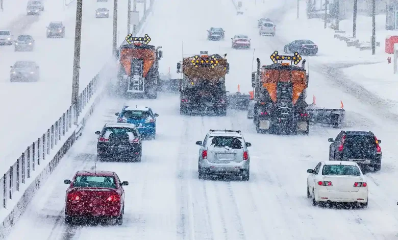 رانندگی در زمستان کانادا