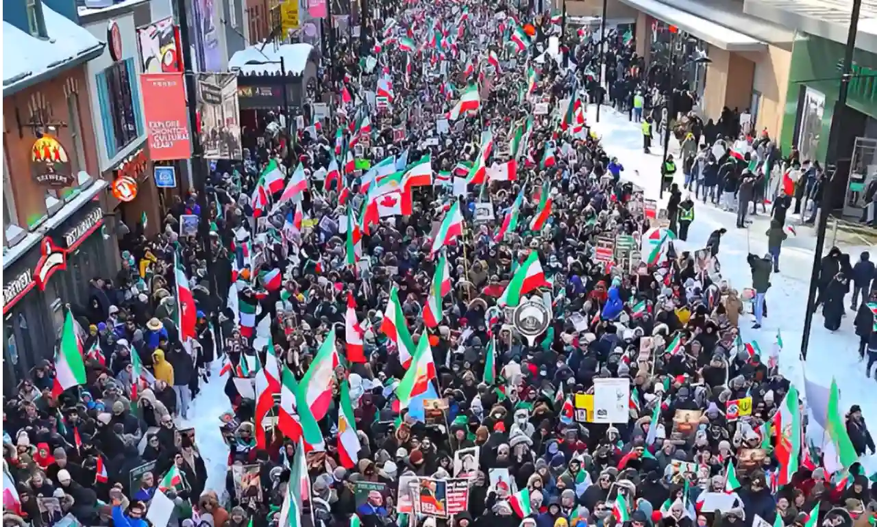 راهپیمایی یکشنبه ایرانیان در تورنتو