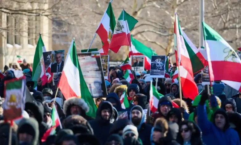 راهپیمایی همبستگی با معترضان ایران در کانادا