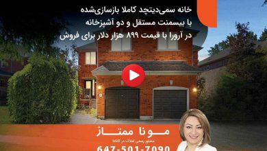 خانه پیشنهادی برای فروش